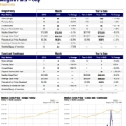 Niagara Falls NY Real Estate Sales Statistics for March 2020